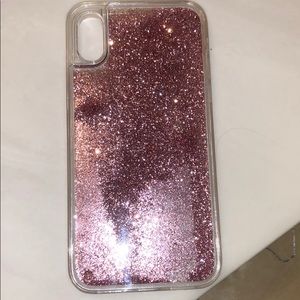 iphone x glitter case